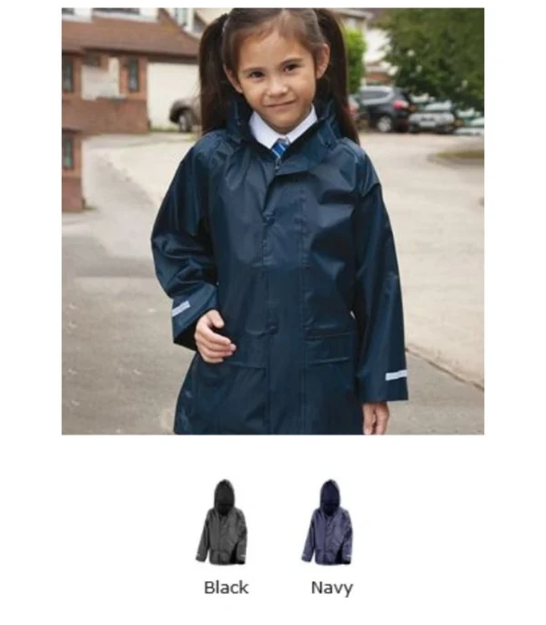 Result Core RS227B Junior Waterproof Over Jacket